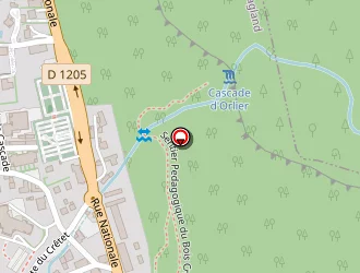 Carte de Odalys Résidences à Magland