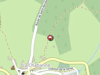 Carte de La Poste à Chabanne (la)