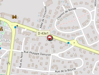 Carte de Amato Pierres à Arnas