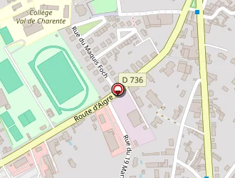 Carte de Clin D'oeil à Ruffec