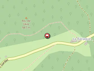 Carte de Les Campanules à Chabanne (la)