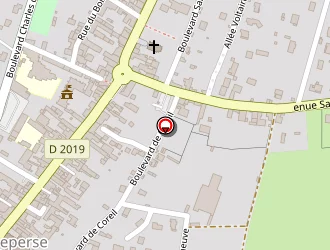 Carte de Ensemble Saint Louis à Aigueperse