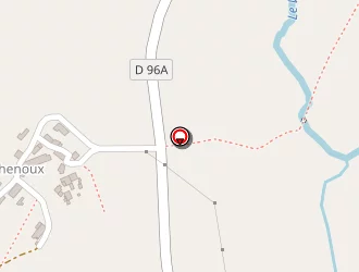 Carte de La Grange De Paul à Nantiat