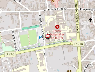 Carte de Maison De La Petite Enfance à Ruffec