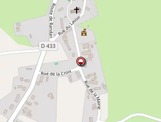 Carte de M. Paput Benoit à Saint-priest-bramefant