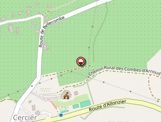 Carte de Les Allobroges à Cercier