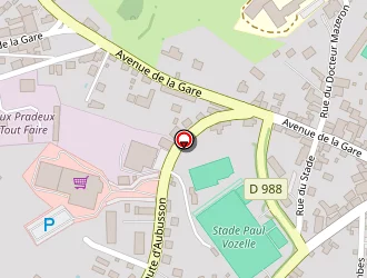 Carte de Mairie à Auzances