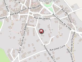 Carte de Edf Up Centre Geh Loire Ardéche à Saint-gervais-d'auvergne