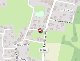 Carte de Hubert Géraldine à Priay