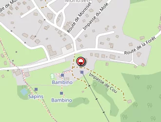 Carte de Station D'orange Montisel à Saint-sixt