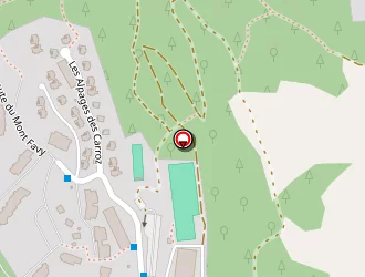 Carte de Back Gillian à Arâches-la-frasse