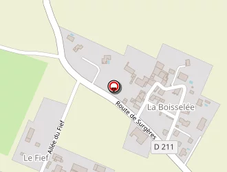 Carte de Brard Florent à Genouillé