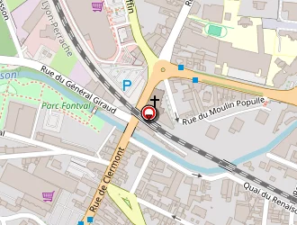 Carte de Motret Marc à Roanne