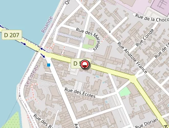 Carte de Espace Mode à Coteau (le)