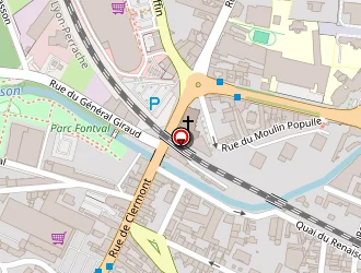 Carte de Garage Du Renaison à Roanne