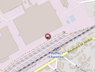 Carte de Café De La Gare à Ruffec