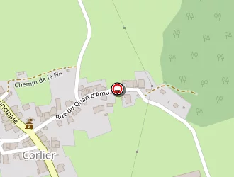 Carte de France Colors à Corlier