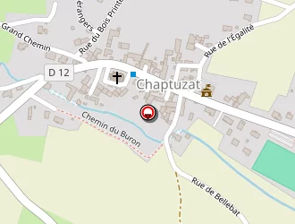 Carte de Martin Claire à Chaptuzat