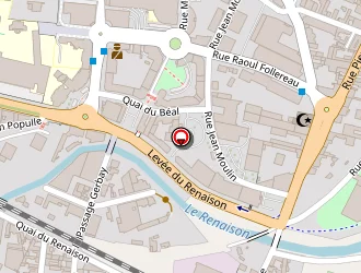 Carte de Recoveo à Roanne