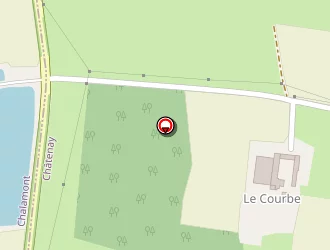 Carte de Du Courbe (gaec) à Châtenay