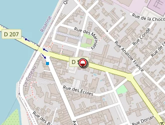 Carte de Innovation Immo à Roanne