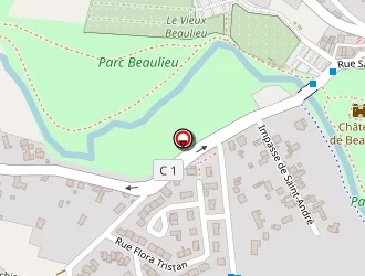 Carte de Le Scarabée à Riorges