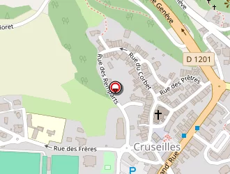 Carte de Multi-accueil à Cruseilles