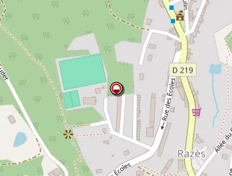 Carte de La Poste à Razès