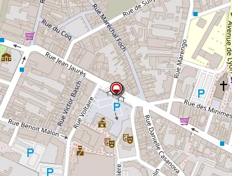 Carte de Centre Ambulancier Roannais à Roanne