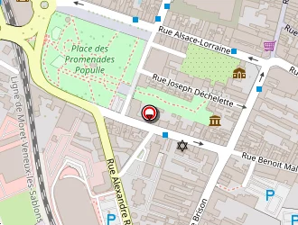 Carte de Stock Claire à Roanne