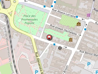 Carte de Hervé Claude à Roanne