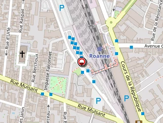 Carte de Mark Outlet à Roanne