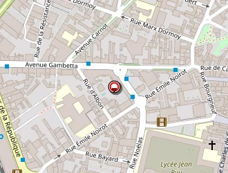 Carte de Petit Cécile à Roanne