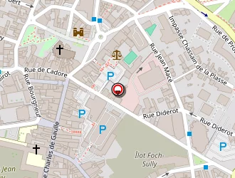 Carte de Amplifon à Roanne