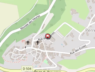 Carte de Le Bayerne à Perreux