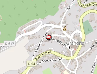 Carte de Santailler Guillemette à Grandris