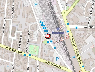 Carte de Gonzalez Antonio à Roanne