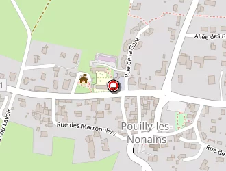 Carte de Vival à Pouilly-les-nonains