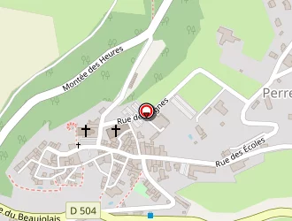 Carte de Mairie à Perreux