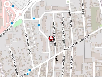 Carte de Garage Mulsant à Roanne