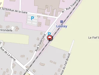 Carte de Direction Des Infrastructures à Loulay