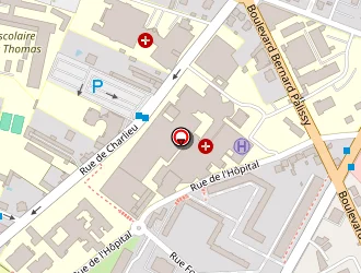 Carte de Comptoir Lyonnais D'electricité à Roanne