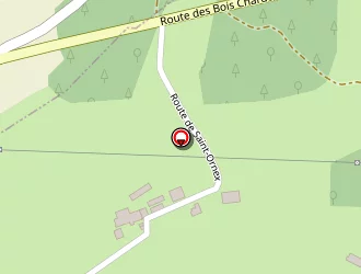 Carte de Les Petits Bois à Copponex