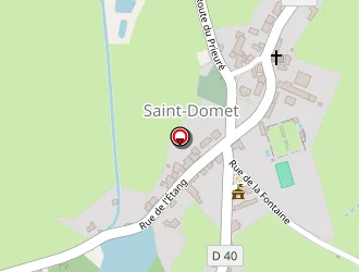 Carte de Urgence (services Locaux) à Saint-domet