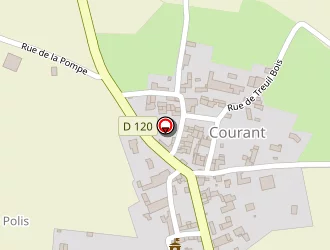 Carte de Ballanger Robert Agnès à Courant