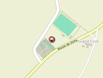 Carte de Salle Polyvalente à Effiat