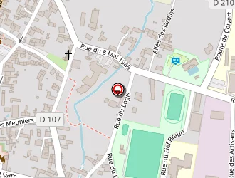 Carte de Barbeau Henry à Loulay