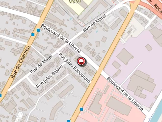 Carte de Boucheries Jm à Roanne