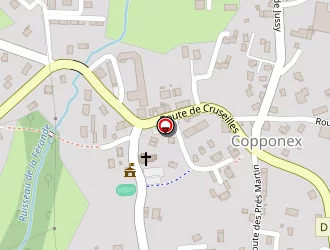 Carte de Gondret Michel à Copponex