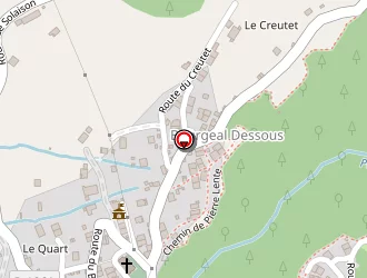 Carte de Skate Park à Brizon